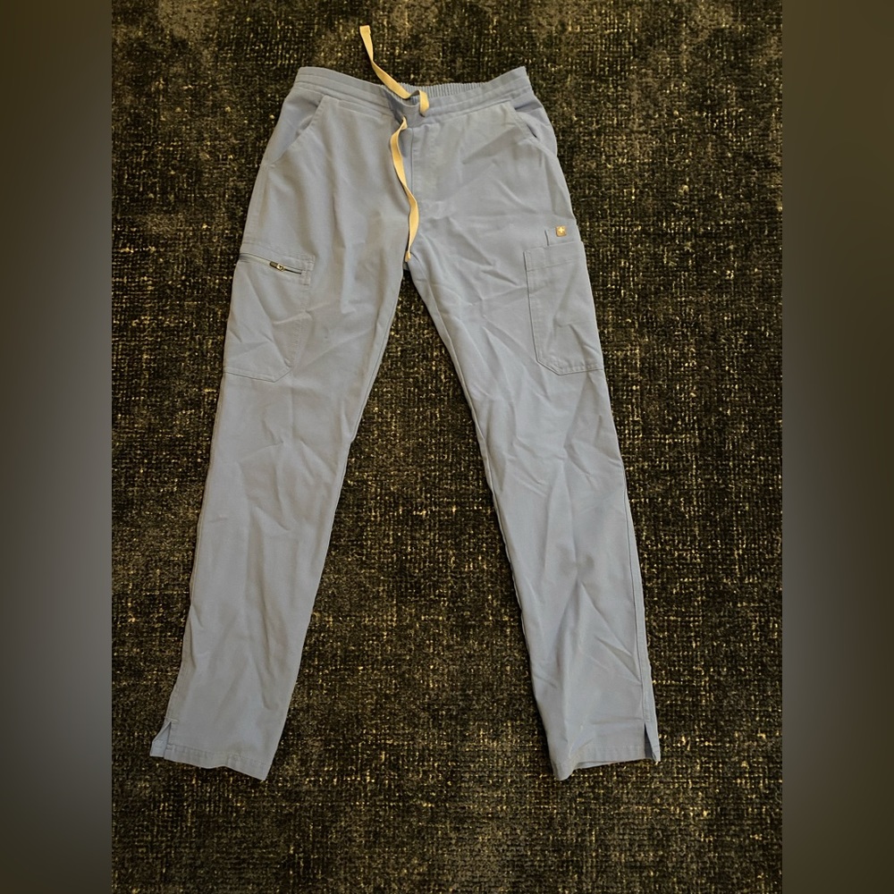 Figs Yola Skinny Ceil Blue